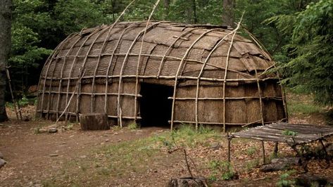 What are the main differences between a wigwam and a tepee? Native American Memes, Wakan Tanka, Native American Knowledge, Primitive Houses, Native American Teepee, Woodland Indians, Survival Skills Emergency Preparedness, Bushcraft Shelter, David Choe