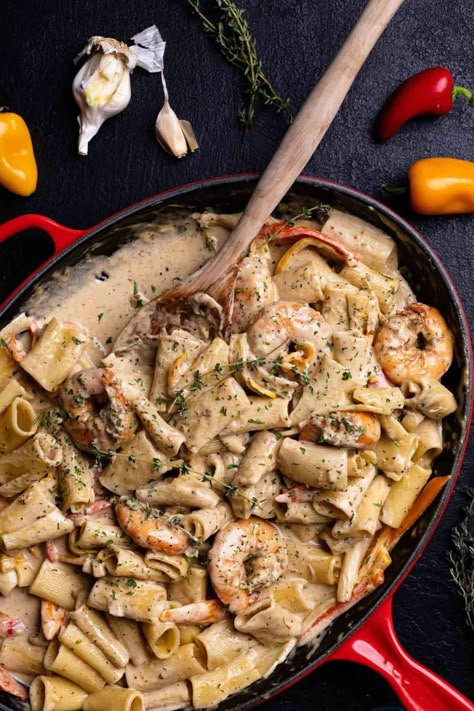 Jerk Rasta Pasta, Rasta Pasta Jamaican, Jerk Shrimp Pasta, Shrimp Rasta Pasta Recipe, Jamaican Shrimp, Rasta Pasta Recipe, Daiquiri Bar, Creamy Cajun Shrimp Pasta, Rasta Pasta