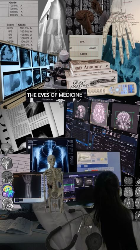 Radiology Student Wallpaper, Radiologist Technologist, Radiology Aesthetic, Technician Aesthetic, Radiography Student, Rad Tech Student, Radiology Schools, Mri Tech, Aesthetic Wallpaper Collage