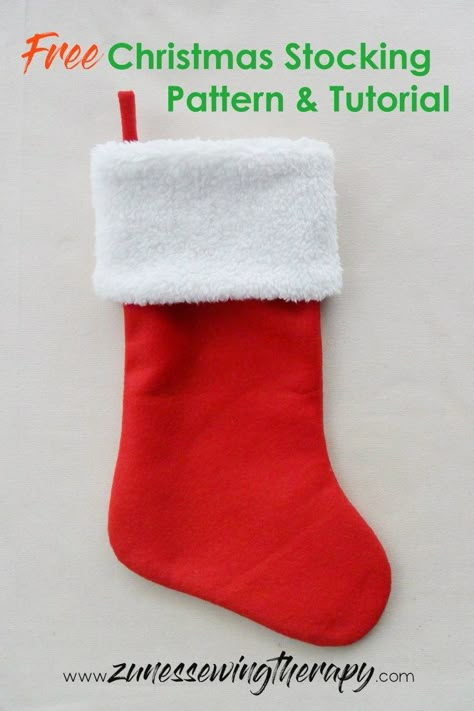 Diy Stockings Pattern, Diy Christmas Stocking Pattern, Christmas Stocking Template, Easy Christmas Stockings, Christmas Stocking Pattern Free, Diy Christmas Stocking, Christmas Socks Pattern, Stocking Pattern Free, Stocking Template