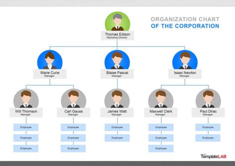 40 Organizational Chart Templates (Word, Excel, Powerpoint) inside ...