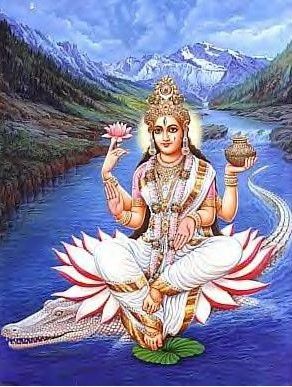 Gangadevi Goddess Ganga, Ganga Maa, Ganga Devi, Saraswati Devi, Hindu Gods And Goddesses, God And Goddess, Hindu Goddess, Divine Mother, Gods Goddesses