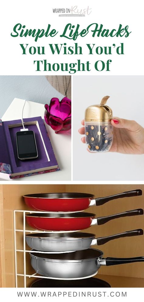 These simple life hacks will make your life easier! These useful life hacks are ones you can use to organize your every day life. These useful tips include organizing, cleaning, and DIY solutions. Perfect for anyone looking to simplify their life and save time with these creative ideas! Things To Make Life Easier, Every Day Hacks, Hacks Of Life, Simple Life Hacks Mind Blown, Simple Life Hacks Organizing Ideas, Everyday Hacks Diy, Useful Life Hacks Diy, House Hacks Diy, Diy Home Hacks