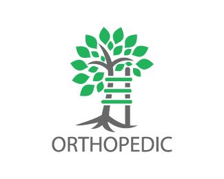 Orthopedic Logo design - Orthopedic with tree concept. Price $250.00 Tree Logos, Logo Design, Home Decor Decals, ? Logo, Design