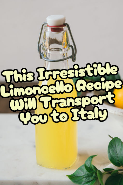 This Irresistible Limoncello Recipe Will Transport You to Italy How To Make Limoncello Recipe, Lemon Cello Recipe Homemade, Homemade Limoncello Recipe, Limoncello Shots, Lemoncello Recipes, Lemon Cello Recipe, Italian Limoncello Recipe, Making Limoncello, Limoncello Recipe