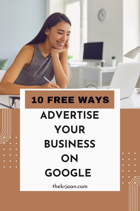 How To Advertise Your Business on Google 10 Free Ways Off Page Seo, Google Website, Google Advertising, Google Marketing, Blog Business, Seo Packages, Commercial Ads, Advertising Strategies, Google Ranking