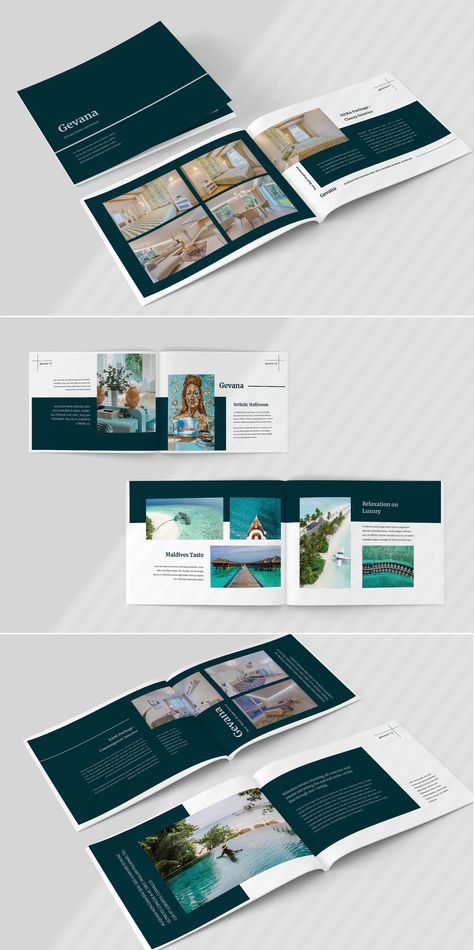 Hotel & Resort Catalogue Template INDD - 20 Pages Hotel Catalog Design, Hotel Brochure Design Layout, Cosmetic Catalogue Design, Airbnb Brochure, Resort Brochure Design, Hotel Brochure Design, Investment Brochure, Hotel Magazine, Hotel Editorial