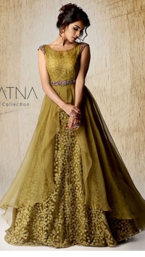 Frocks And Gowns, Net Embroidery, Gown Party Wear, Long Gown Design, Lehenga Blouse Designs, Simple Gowns, Indian Party, Long Gown Dress, Long Dress Design