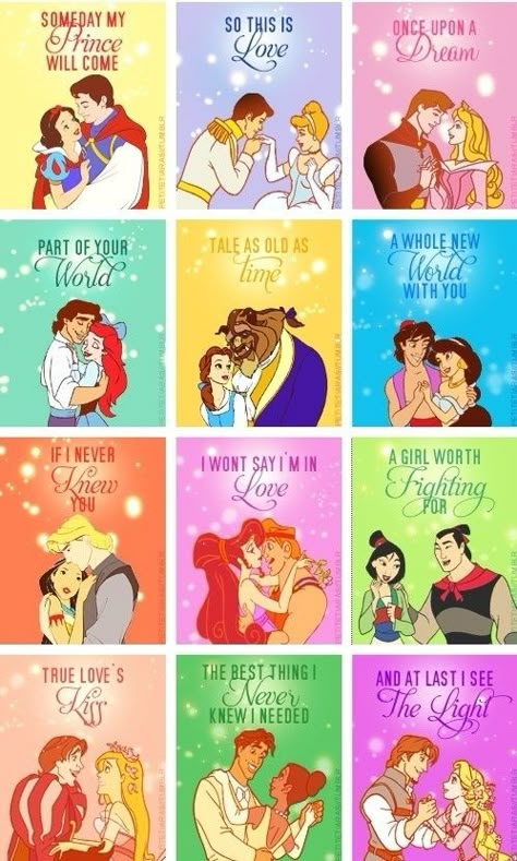 Disney Çiftleri, Disney Amor, Couples Disney, Princess And Prince, Disney Mignon, Princesas Disney Anime, Disney Ships, 귀여운 음식 그림, Karakter Disney