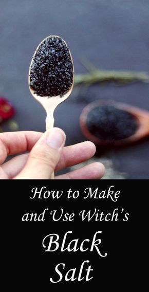 Black Salt Recipe, Salt For Protection, Black Food Coloring, Spells Magic, Green Witchcraft, Small Glass Jars, Cinnamon Essential Oil, Witchy Tips, Witch Spirituality