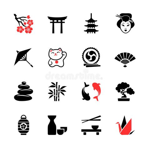 Japanese theme icon set. Japan travel web icons collection , #ad, #icon, #set, #Japanese, #theme, #Japan #ad Tato Geisha, Japan Theme, Japan Core, Japanese Symbols, Web Cartoon, Japan Icon, Travel Vector, Japanese Icon, Japanese Theme