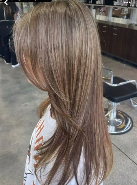 Light Brown Hair Styles, Brown Hair Styles, Ash Blonde Hair Color, Partial Highlights, Rambut Brunette, Ash Blonde Hair Colour, Brown Hair Looks, Brown Hair Inspo, Brunette Hair With Highlights