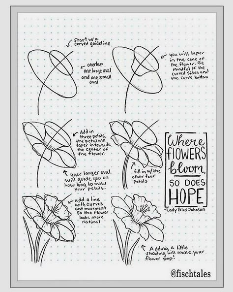 How to draw flowers and turn these drawings into really cool wall art - Craft-Mart How To Draw Flowers, Flower Drawing Tutorials, Drawing Tutorials For Beginners, Draw Flowers, Flower Art Drawing, Flower Drawings, Wall Art Crafts, Drawing Flowers, Flower Sketches