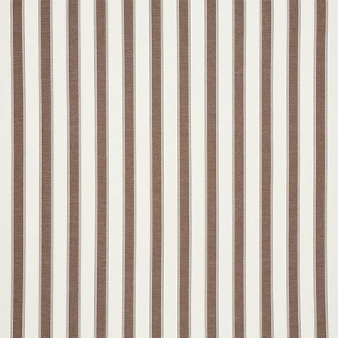 A soft blend of cotton and linen, this woven, multi-width stripe is the perfect weight for upholstery and layers beautifully with other patterns. Brown Striped Wallpaper, Veere Grenney, Brown Fabrics, Flame Test, Luxury Flooring, Schumacher Fabric, Stripe Fabric, Striped Wallpaper, Blog Inspiration