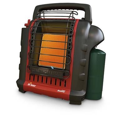 Mr Heater Buddy Portable Propane Heater, 9,000 BTU Buddy Heater, Ice Fishing Shanty, Portable Propane Heater, Hunting Shack, Cool Camping Gear, Propane Cylinder, Radiant Heaters, Propane Heater, Room Heater