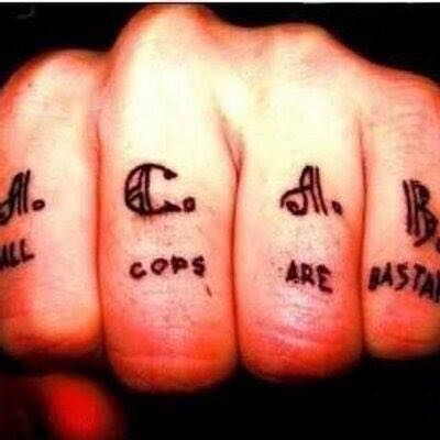 ACAB Acab Graffiti, Anarchist Tattoo, Acab Tattoo, Police Tattoo, 12 Tattoos, Serpent Tattoo, Graffiti Text, Clown Tattoo, Soul Design