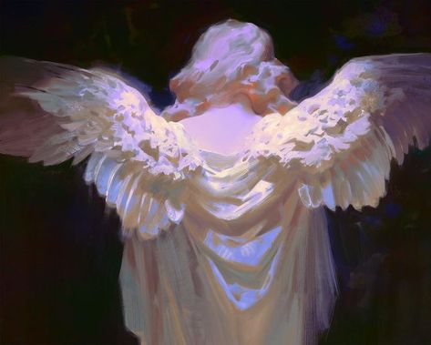 Yuming Li (@yuming_art) • Instagram photos and videos Angel Drawing, Angel Aesthetic, Ap Art, Ethereal Art, Angel Art, Art Studies, Art Block, Painting Illustration, Art Reference Photos