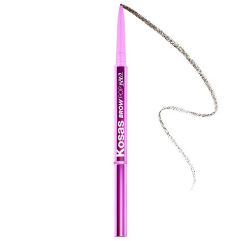 Brow Pop Nano Ultra-Fine Detailing + Feathering Eyebrow Pencil - Kosas | Sephora Kosas Brow, Clean Vegan, Sephora Beauty, Beauty Inside, Beauty Awards, Brow Pencils, Eyebrow Pencil, Eyebrow Makeup, Soft Natural