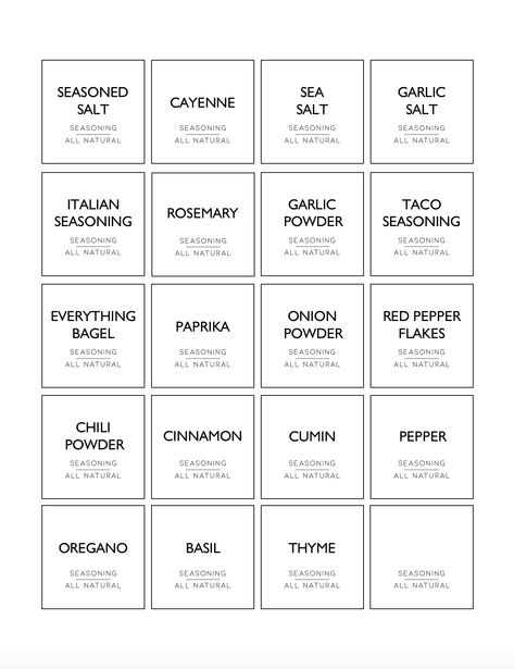 Organizing My Kitchen Cabinets – FREE Label Printouts for Your Kitchen Jars | Daily Dose of Charm Diy Kitchen Pantry, Kitchen Pantry Organization Ideas, Pantry Labels Template, Pantry Labels Printable, Diy Pantry Labels, Kitchen Jar Labels, Free Pantry Labels, Kitchen Pantry Labels, Pantry Organization Labels