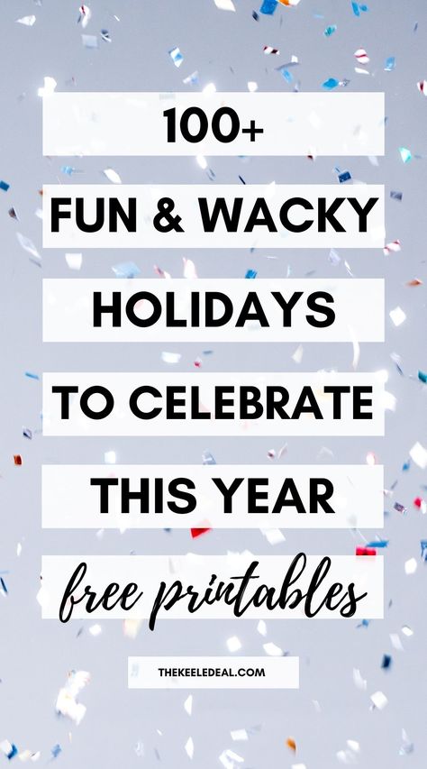 Build Staff Morale, Holiday Calender, Fun Holidays To Celebrate, National Celebration Days, Holidays In September, National Holiday Calendar, Funny Holidays, Silly Holidays, Sunshine Committee