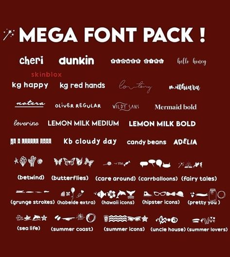 Popular Fonts For Edits, Fonts For Capcut, Theme Ideas For Fanpage, Capcut Fonts, Soft Fonts, Fonts For Edits, Dafont Fonts, Dekorasi Halloween, Bubble Letter Fonts