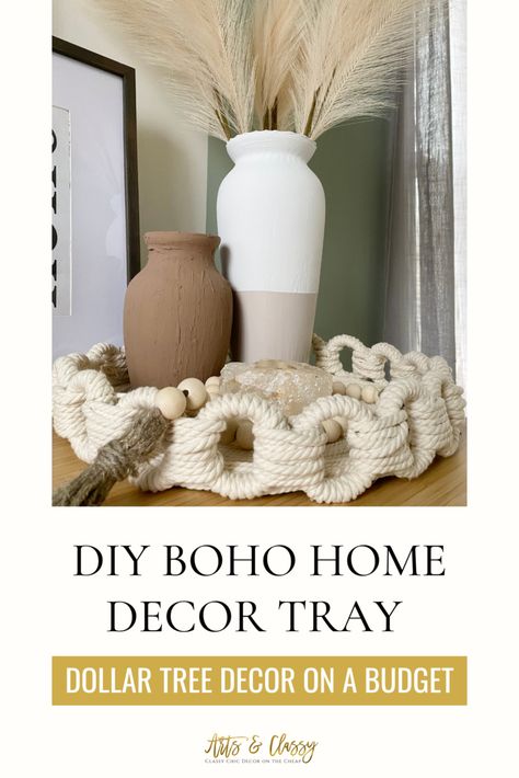 How to Easily Create Chic DIY Boho Decor From Dollar Tree – Arts and Classy Diy Home Decor On A Budget Easy, Diy Desert Decor, Boho Diy Wall Decor, Diy Bohemian Decor Crafts, Dollar Tree Boho Diy, Boho Diy Decor, Diy Boho Home Decor, Boho Basket Decor, Boho Chic Decor Diy