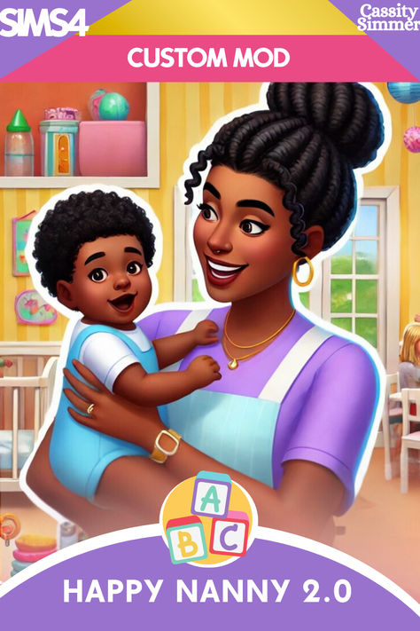 You can be a Nanny in the Sims 4 with this new mod! Check it out! #Sims4 #Sims4mods #Sims4nannymod #Sims4cc Sims 4 Explore Mod, Sims 4 Stay At Home Careers, Sims 4 Babysitter Mod, The Sims 4 Highschool Years Cc, Sims 4 Nanny Mod, Sims 4 Laundry Cc Base Game, Small Mods Sims 4, More Careers Sims 4, The Last Of Us Sims 4