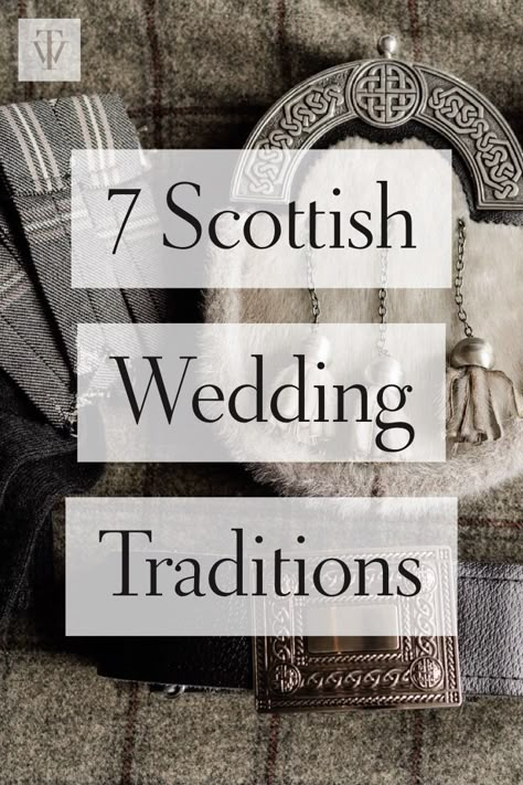 Scottish traditions that will help make your castle wedding more authentic. Scottish Wedding Themes, Timeless White Wedding, Scottish Wedding Traditions, Scottish Words, Scotland History, Pagan Wedding, Scottish Ancestry, Scotland Wedding, Scottish Culture