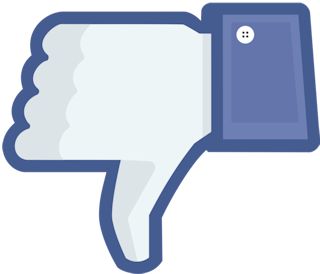 Facebook Likes, Shares Don't Impact Google Search Rankings [Study] Thumbs Down, Twitter Followers, Facebook Fan Page, Facebook Posts, Facebook Marketing, The Villain, Social Media Tips, Fan Page, Internet Marketing