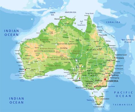 australia detailed physical map Australian Maps, Physical Map, Australia Map, Satellite Image, Relief Map, Detailed Map, Map Vector, Map Wall, City Maps