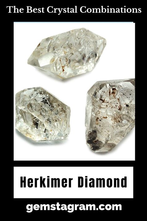 Herkimer Diamond Meaning, Crystal Combinations, Diamond Meaning, Crystals Gems, Baby Witch, Healing Crystal Jewelry, Power Crystals, Herkimer Diamond, Crystal Gems