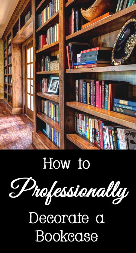 How To Arrange Books On Shelves, How To Decorate A Bookcase, Decorate A Bookcase, Ideas For Home Library, Brown Bookcase, Large Bookcase, Decorating Bookshelves, Bookcase Styling, Library Shelves