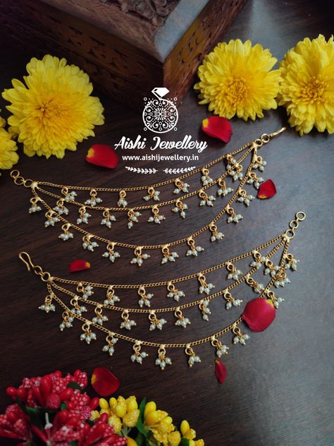 elebrate AISHI’s 9th Year with Us! Enjoy 10%off your purchase at AISHI! Use coupon code :AISHI9YR 🌟 Product Category : Ear Chain 🌟Shop Now at www.aishijewellery.in 🌟Whatsapp :+91-8124229558 . . . . . . . . . Imitation jewellery, Gold alike jewellery, Victorian jewellery, AD jewellery, Nagas jewellery, Artificial jewellery, budgeted jewellery, WomensFashion,Outfit Inspiration,Indianwear,Ethinwear American diamond jewellery, bridal jewellery, Jadau jewellery,Online shopping,necklace set,afforda... Ad Jewellery, Jadau Jewellery, Victorian Jewellery, American Diamond Jewellery, Jewellery Bridal, Ear Chain, Jewelry Set Design, Artificial Jewellery, South Indian Jewellery