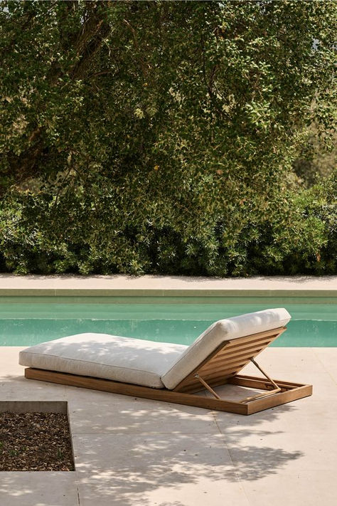 Poolside Loungers, Poolside Lounge, Summer Lounge, Pool Lounger, Pool Furniture, Outdoor Furniture Collections, Pool Area, Outdoor Lounge, Outdoor Design