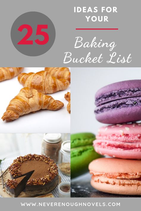 Things To Bake List, Baking Bucket List Ideas, Challenging Baking Recipes, Baking Trends 2023, Trending Desserts 2023, Baking Challenge Ideas, Cooking Bucket List, Baking Bucket List, Oatmeal Butterscotch Cookies