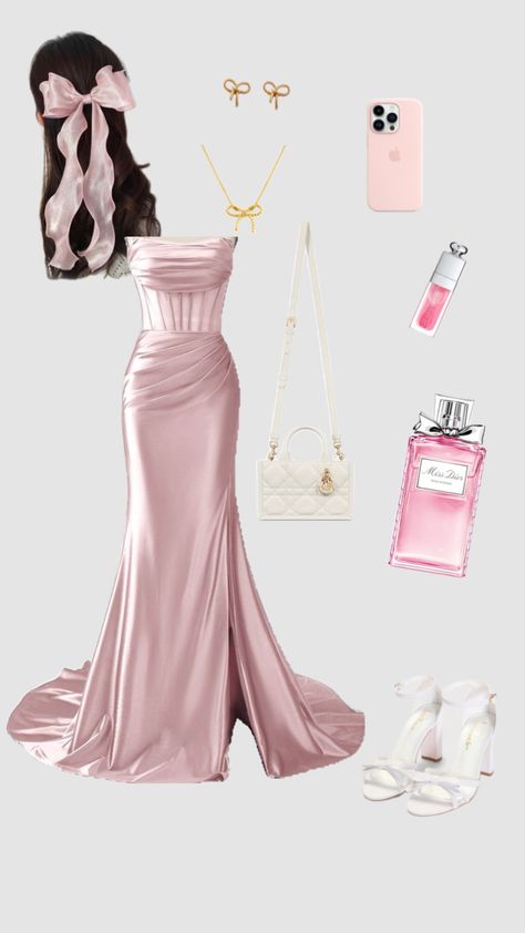 #fancydinnerfit #coquette #dior Modest Christian Clothing, Fairy Gown, Prom Dress Inspo, Classy Wedding Dress, Fantasy Dresses, Glamour Dress, Prom Dress Inspiration, Cute Prom Dresses, Designer Dresses Casual