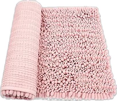 Chic Office Finds From Amazon - Beauty With Lily Luxury Bathroom Rug, Pink Bathroom Accessories, Penyimpanan Makeup, Soft Bathroom, Laundry Bedroom, Laundry Rug, Bedroom Blanket, Pink Towels, House Items