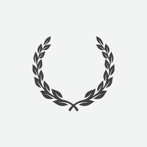 Victory Laurel Tattoo, Olive Leaf Logo, Laural Wreath, Apollo Symbol, Olive Branch Logo, Victory Symbol, Laurel Tattoo, Coat Of Arms Logo, Laurel Wreath Ring