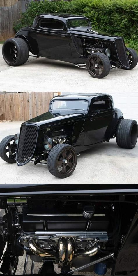 Ford Model A Hotrod, Hot Rod Autos, Custom Hot Rods, Street Rods Trucks, Custom Cars For Sale, Hot Rod Cars, Old Hot Rods, Hot Rod Pickup, Ford Hot Rod