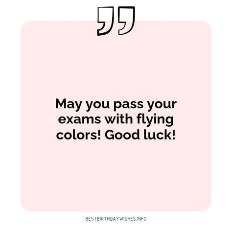 Exams are one of the most important milestones in a student's life. It is therefore important to send your loved ones positive vibes and wish them luc... | # #SpecialDayWishes Check more at https://www.ehindijokes.com/motivational-quotes-wish-best-of-luck-for-exams/ Good Luck For Exams Quotes, Best Of Luck For Exams Student, Good Luck Exams Motivation, Best Of Luck For Exams My Love, Exam Day Quotes, Best Of Luck Messages, Best Of Luck For Exams, Exam Success Wishes, Exam Good Luck Quotes