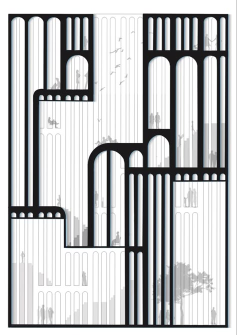 Arch Partition Design, Arch Partition, Wooden Partition Design, Jali Designs, Cnc Jali, Wooden Partition, Cnc Pattern, Compound Wall Design, Wooden Partitions