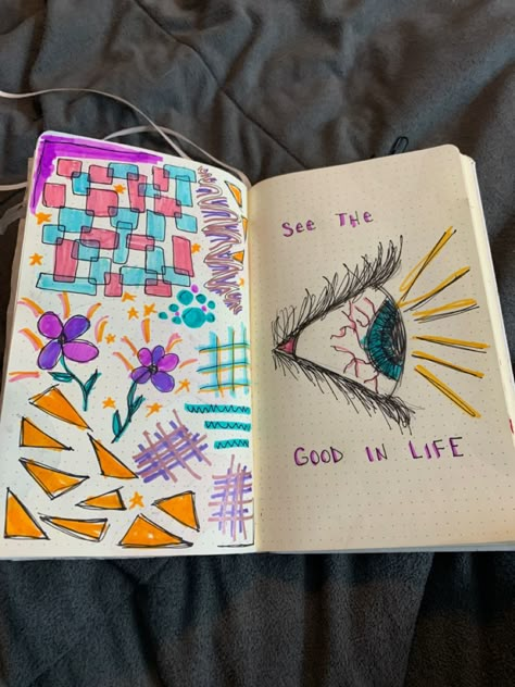 drawjng page Easy Quotes To Draw, Two Page Drawings, Journal Ideas Drawing, Journal About Me, Mini Art Journal, Journal Inspiration Writing, Journal Therapy, Art Journal Cover, Scrapbook Printing