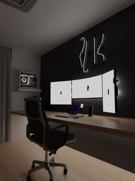 Vibe Living Room, Small Room Setup, Monitor Setup, Computer Desk Setup, Home Studio Setup, Desktop Setup, Game Room Ideas, Deco Studio, Bedroom Setup