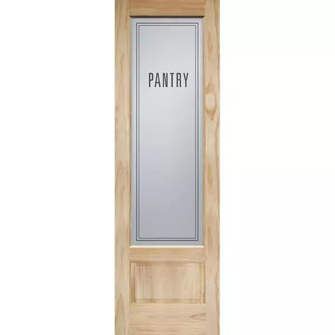 Cheap Interior Doors - Houston Door Clearance Center Cheap Interior Doors, Mahogany Wood Doors, Kitchen Pantry Doors, Barn Door Pantry, Laundry Doors, Pine Interior, Modern Pantry, Glass Pantry Door, Glass Pantry