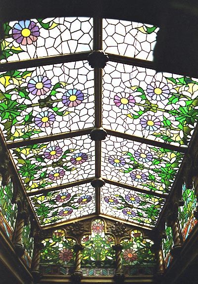 Stained Glass Ceiling, Starověký Egypt, زجاج ملون, Mosaic Stained, Sunrooms, Art Stained, Earthship, Glass Roof, Glass Ceiling