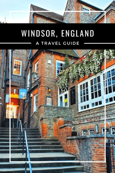 A travel guide for Windsor, UK, an easy day-trip for those staying in London. Windsor Uk, Day Trip Ideas, Windsor England, Old Pub, Castle Hotel, London Places, England And Scotland, London Town, London Calling