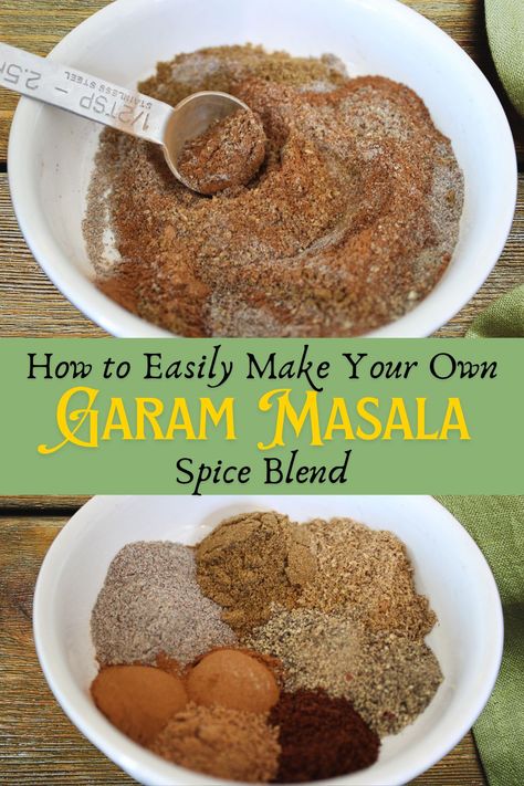 Step into the vibrant world of Indian cuisine and learn how to easily make Homemade garam masala. This recipe uses warming spices that you may already have in your pantry or can easily find at the local grocery store. Indian Spice Recipes, Garam Marsala Diy, How To Make Garam Masala At Home, How To Make Spices, Sambhar Masala Powder, Gram Masala Recipe, Mixed Spice Recipe, Five Spice Powder Recipe, Garam Masala Powder Recipe