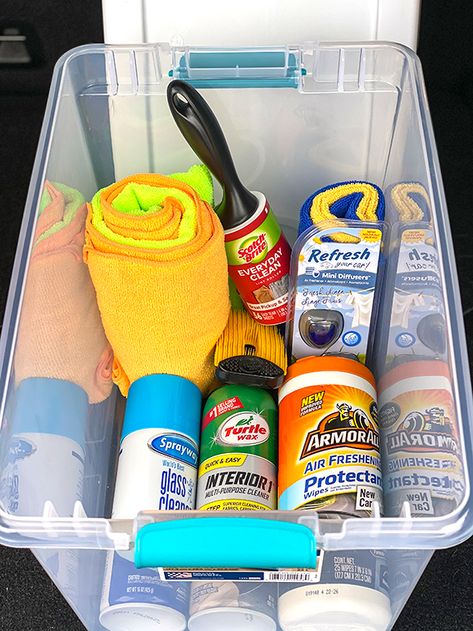 Car Cleaning Kit (1) Car Cleaning Supplies Organization, Car Cleaning Organization, Clean Car Interior Aesthetic, Car Cleaning Aesthetic, Car Cleaning Essentials, Travel Cleaning Kit, Mom Car Organization, Clean Car Aesthetic, Car Kit Essentials