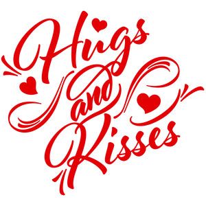 Kisses Quotes, Hugs And Kisses Quotes, Kissing Quotes, Hug Quotes, Love You Images, Hugs Kisses, Valentine's Day Quotes, Love Hug, Silhouette Design Store