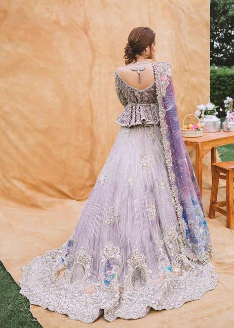 SW-007 – LAAM Purple Bridal Lehenga, Wedding Dress Purple, Beautiful Composition, Walima Dress, Purple Wedding Dress, Latest Bridal Dresses, Buy Wedding Dress, Pakistani Wedding Outfits, Pakistani Wedding Dress